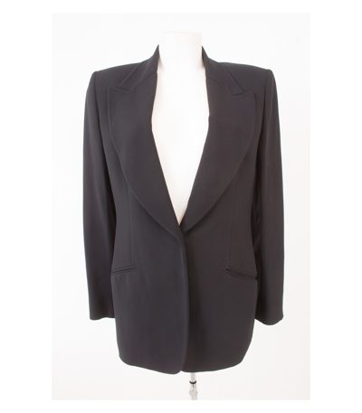 GUCCI Damen Blazer Gr. IT 46 DE 40 Schwarz
