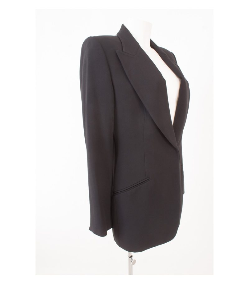 GUCCI Damen Blazer Gr. IT 46 DE 40 Schwarz – Foto 2