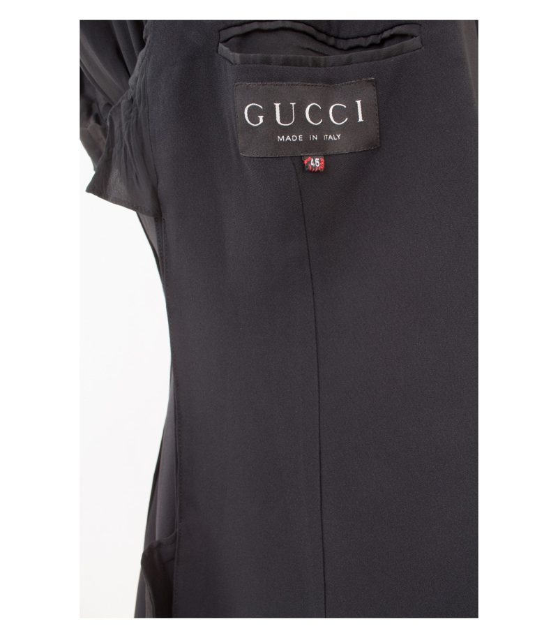 GUCCI Damen Blazer Gr. IT 46 DE 40 Schwarz – Foto 8