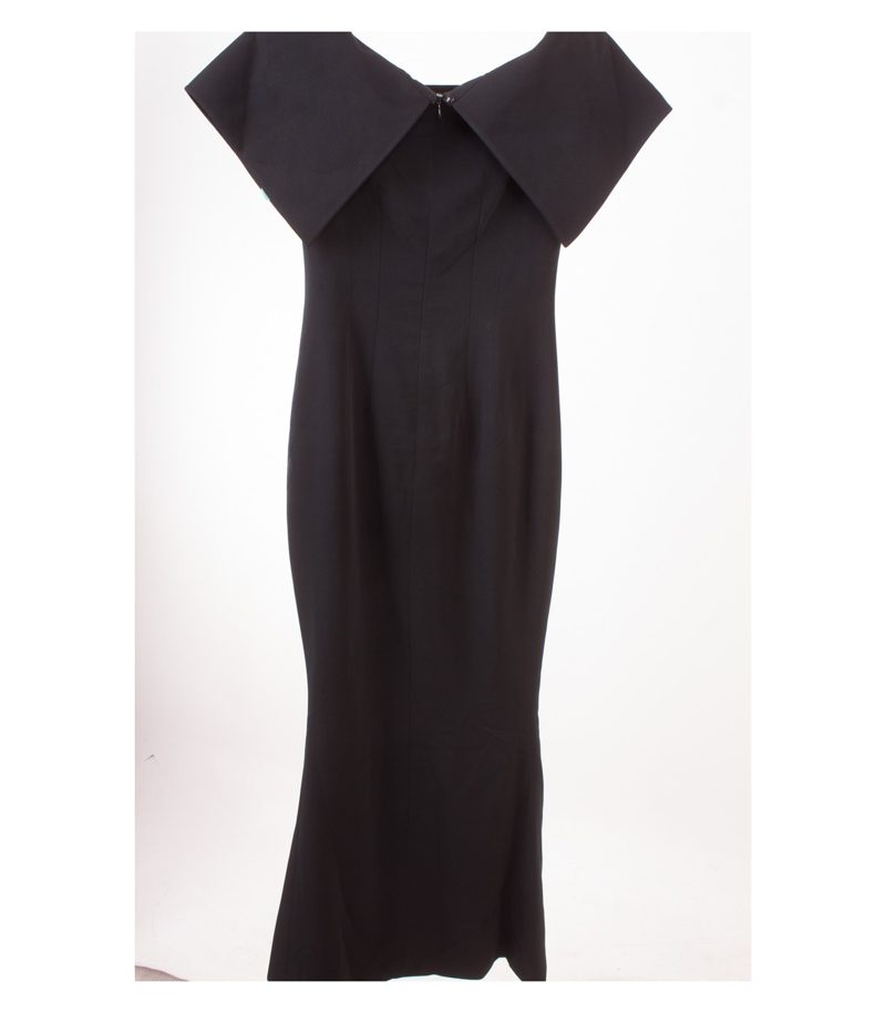 NINA RICCI Boutique Damen Kleid Abendkleid Gr. FR 38 DE 36 Schwarz – Foto 2