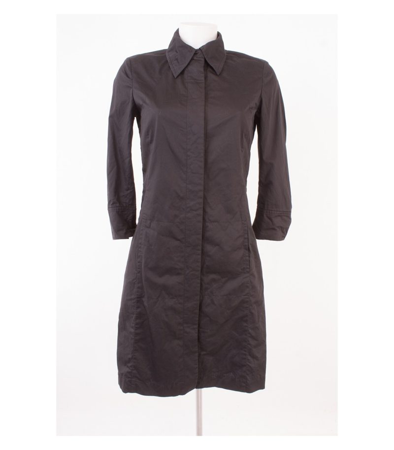 HUGO BOSS Damen Kleid Gr. DE 38 Schwarz – Foto 1