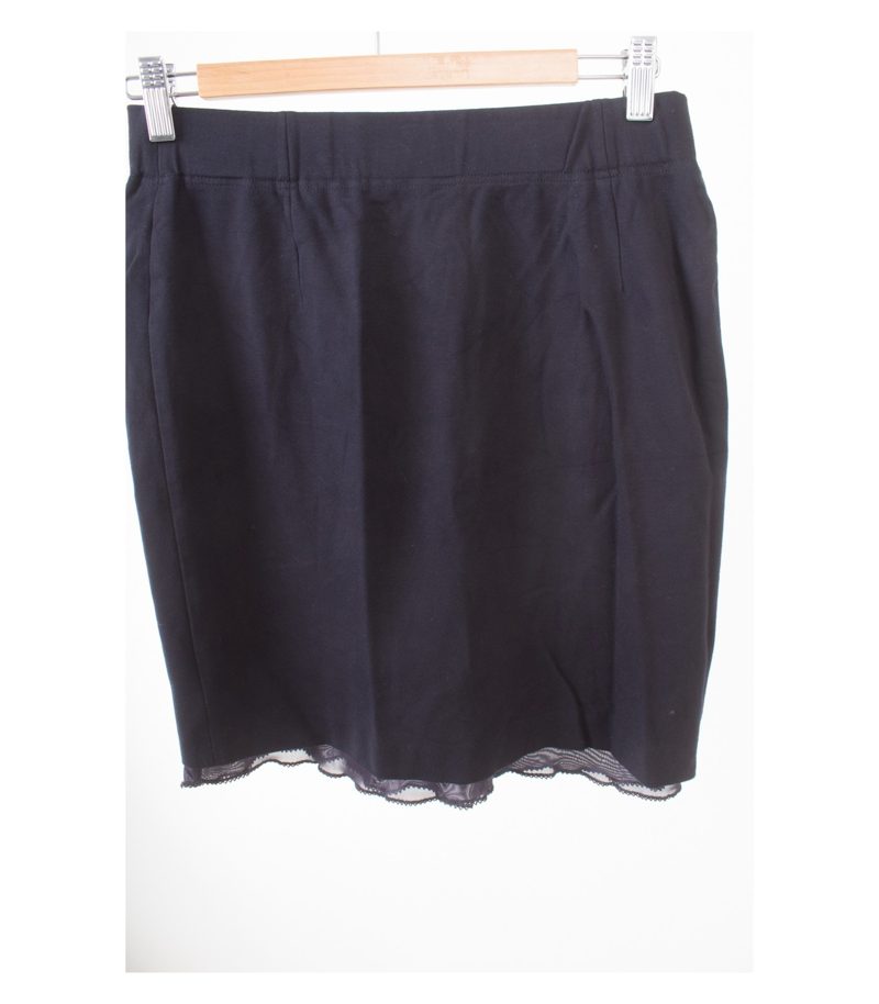MARCCAIN Damen Rock Gr. N3 (DE38) Blau – Foto 2
