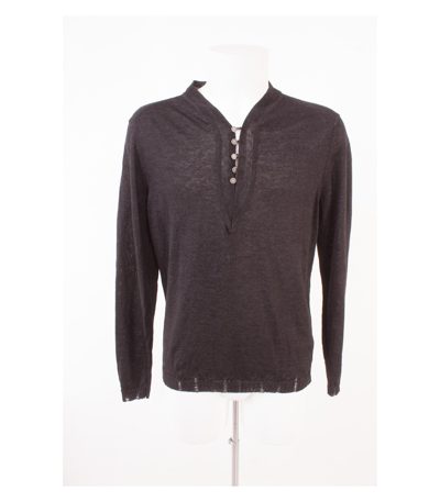 MESSAGERIE PATRIZIO PISCAGLIA Herren Shirt Langarmshirt Pullover Gr. 48 Neu