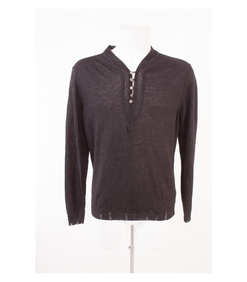 MESSAGERIE PATRIZIO PISCAGLIA Herren Shirt Langarmshirt Pullover Gr. 48 Neu – Foto 1