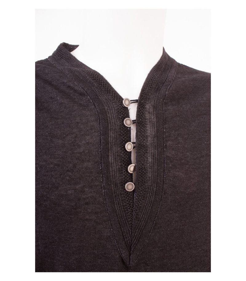 MESSAGERIE PATRIZIO PISCAGLIA Herren Shirt Langarmshirt Pullover Gr. 48 Neu – Foto 3