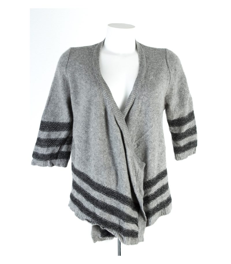 James Lakeland Damen Strickjacke Cardigan Asymmetrisch Gr. 38 Kaschmir Strick – Foto 1