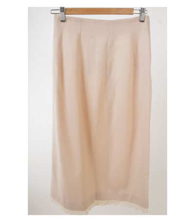 STEFANEL Damen Rock Sommerrock 91% Gr. DE 36 Wolle Neu