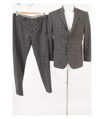 MAURO GRIFONI Herren Anzug Hose Sakko Gr. 25 Reine Mehrfarbig Wolle
