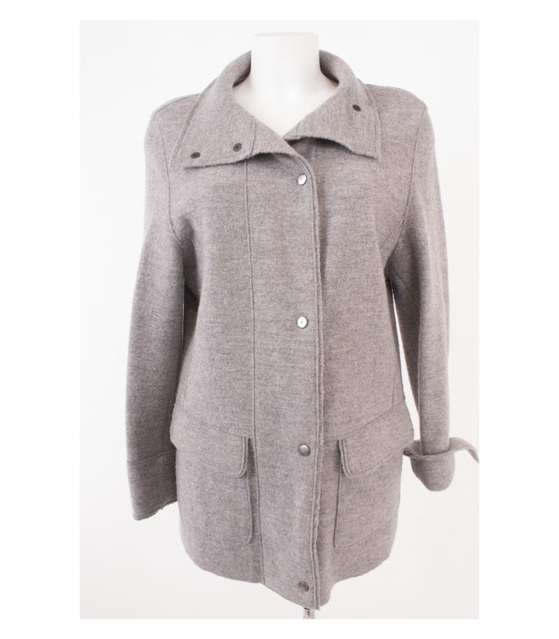 FUCHS SCHMITT Damen Jacke Wolljacke Gr. DE 36 Grau – Foto 1