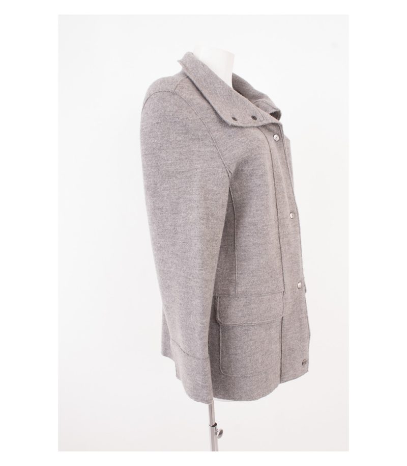 FUCHS SCHMITT Damen Jacke Wolljacke Gr. DE 36 Grau – Foto 3