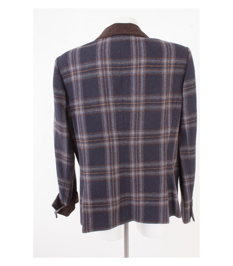 Peter Hahn Damen Blazer Gr. DE 44 Mehrfarbig Wolle – Foto 4