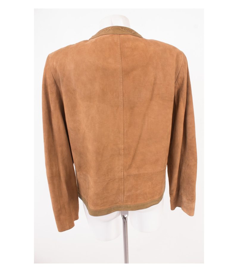 Solo by Beate Ziesel Trachtenjacke Damen Lederjacke Gr. DE 40 Leder – Foto 4