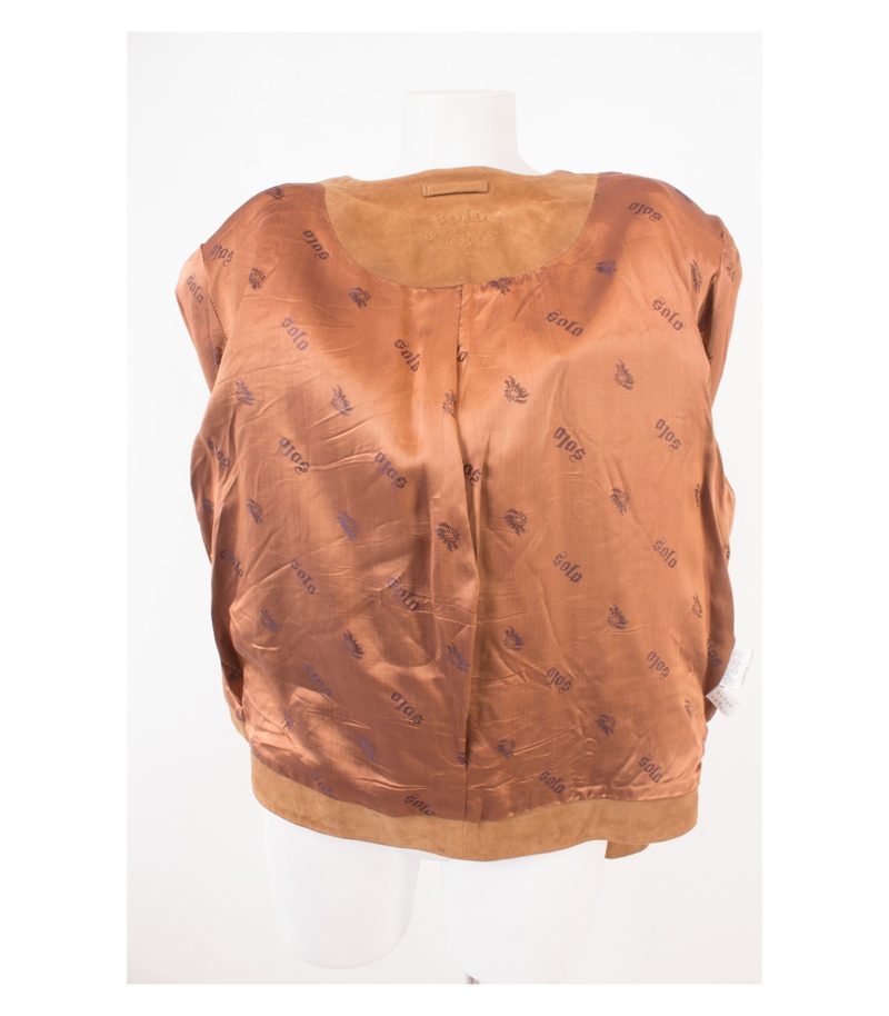 Solo by Beate Ziesel Trachtenjacke Damen Lederjacke Gr. DE 40 Leder – Foto 6