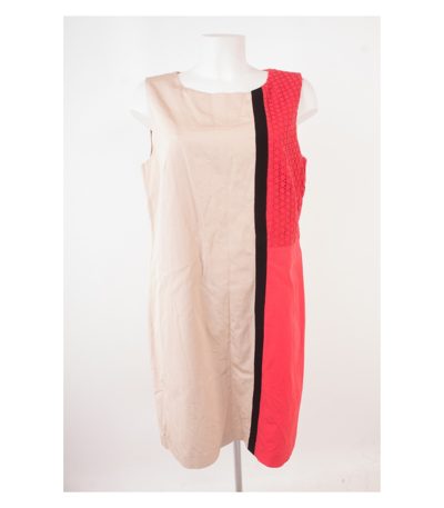 1.2.3 Un Deux Trois Damen Kleid Sommerkleid Gr.DE42 Mehrfarbig Viskose Baumwolle