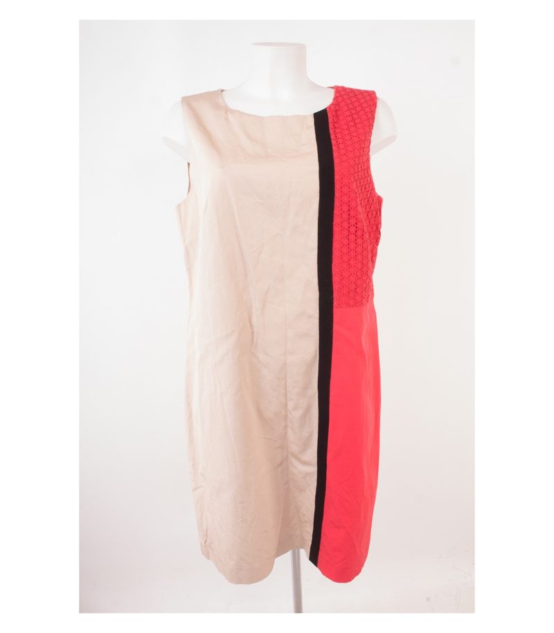 1.2.3 Un Deux Trois Damen Kleid Sommerkleid Gr.DE42 Mehrfarbig Viskose Baumwolle – Foto 1