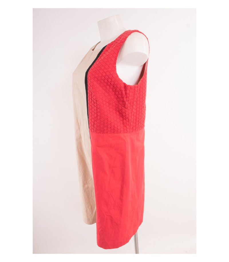 1.2.3 Un Deux Trois Damen Kleid Sommerkleid Gr.DE42 Mehrfarbig Viskose Baumwolle – Foto 3