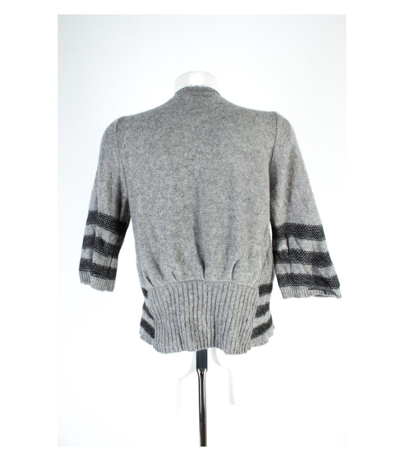 James Lakeland Damen Strickjacke Cardigan Asymmetrisch Gr. 38 Kaschmir Strick – Foto 2