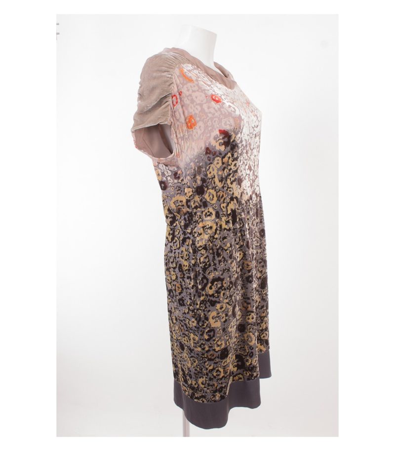 ETRO Damen Kleid Gr. IT 48 DE 42 Mehrfarbig Viskose Seide – Foto 2