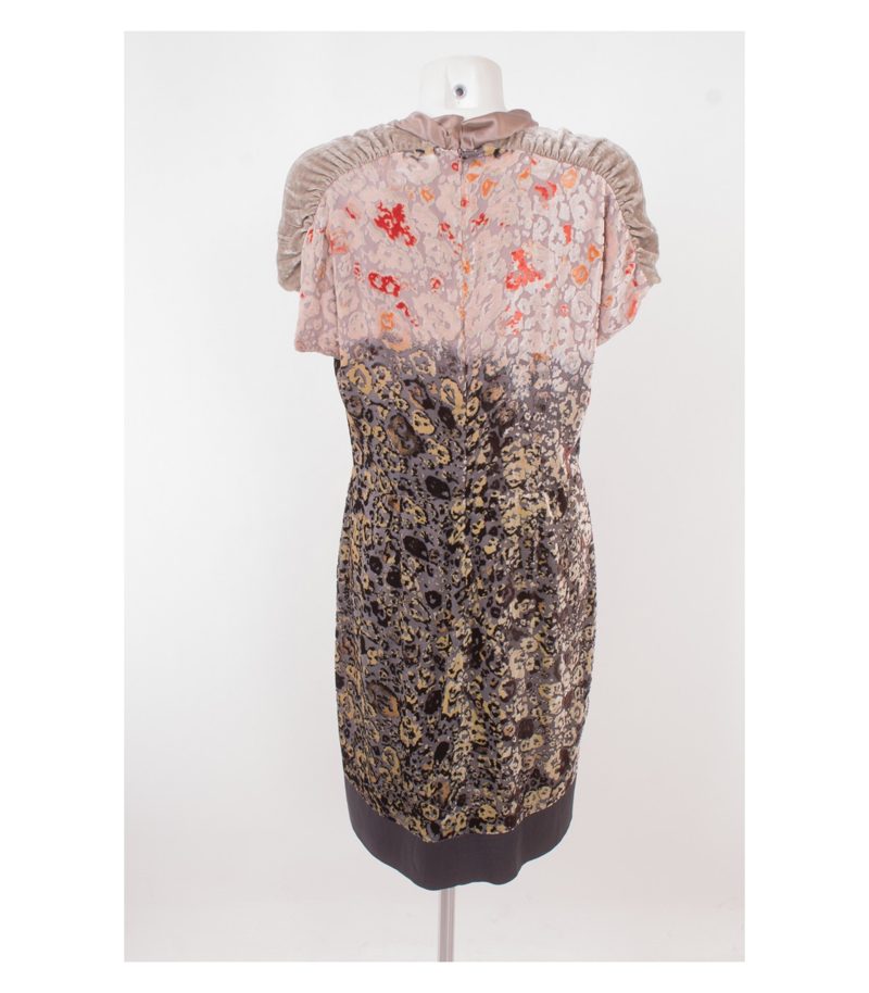 ETRO Damen Kleid Gr. IT 48 DE 42 Mehrfarbig Viskose Seide – Foto 4