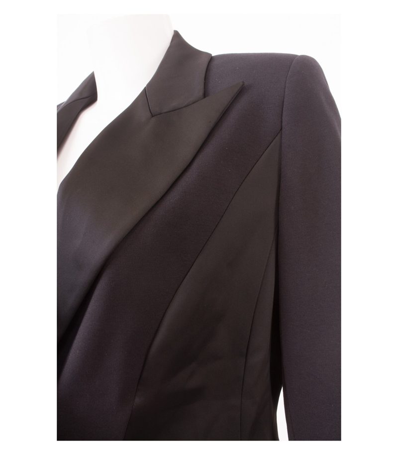 MARINA RINALDI Damen Smoking - Blazer Gr. DE 21 Schwarz – Foto 6