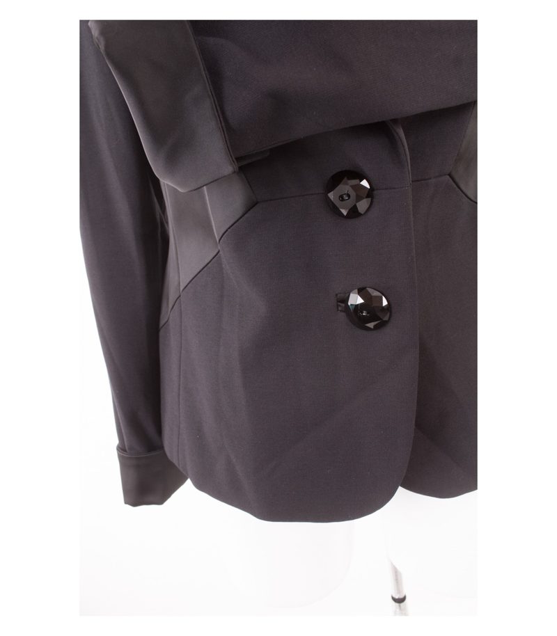 MARINA RINALDI Damen Smoking - Blazer Gr. DE 21 Schwarz – Foto 7