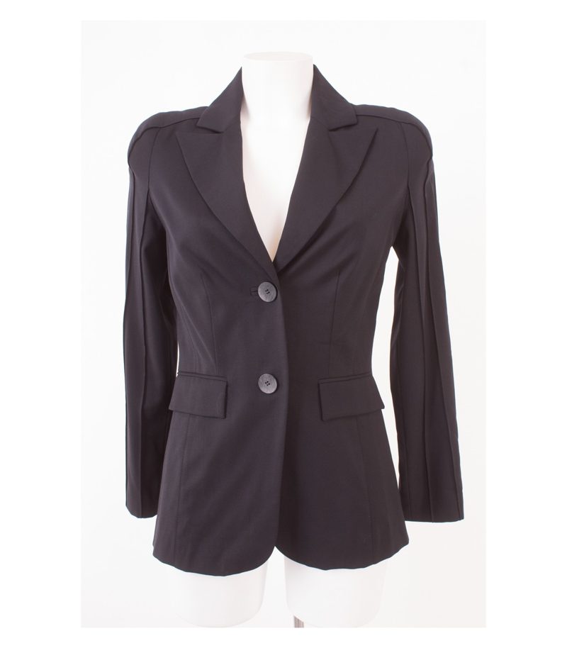 BARBARA SCHWARZER Damen Blazer Gr. M Schwarz – Foto 1