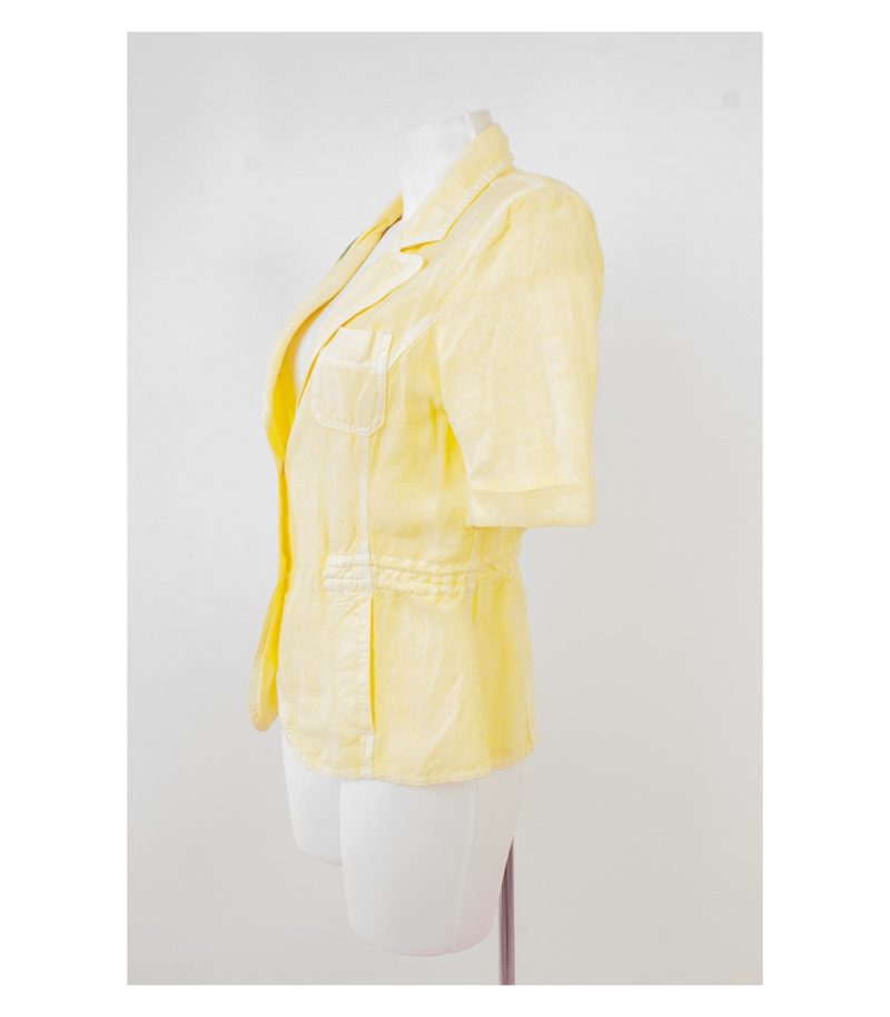 CLOSED Damen Blazer Sommer Gr. M Mehrfarbig Leinen Viskose – Foto 3
