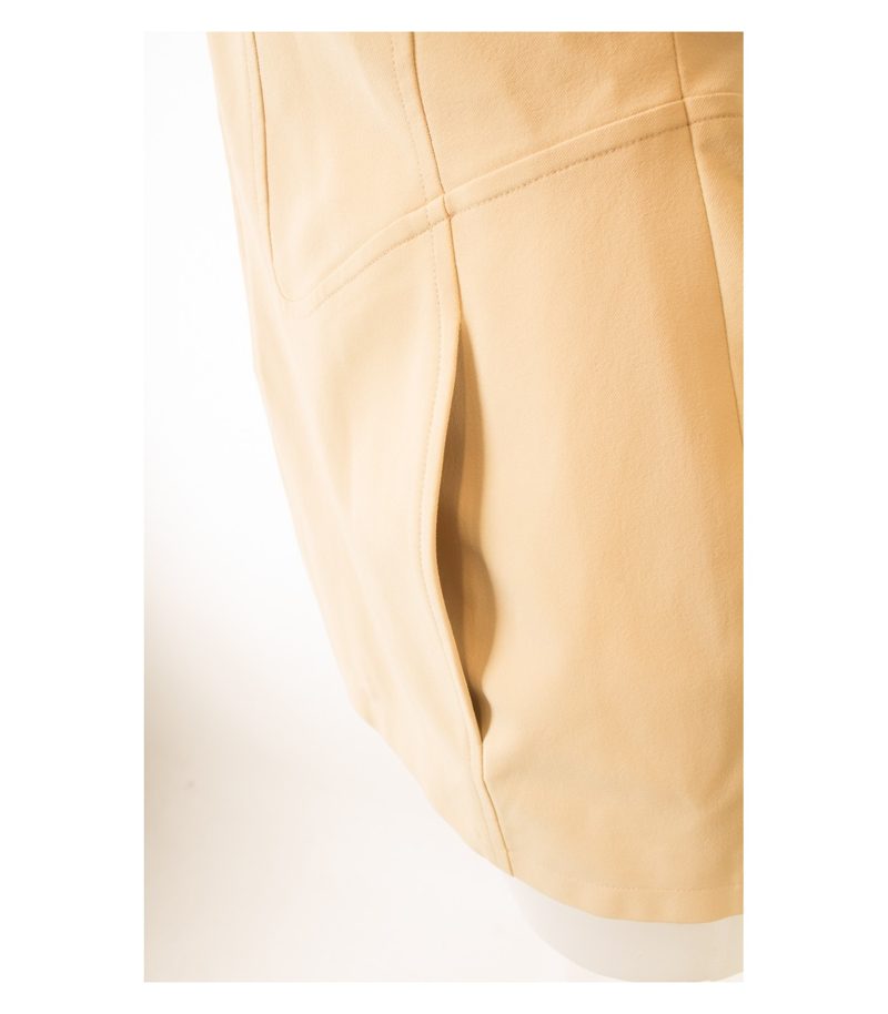 THIERRY MUGLER TRADEMARK Damen Kostüm Blazer Rock Gr. DE 38 Hellelfenbein – Foto 7