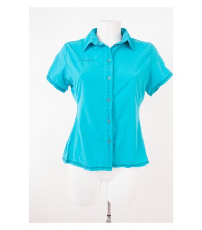 MAMMUT Damen Bluse Freizeitbluse Gr. M Blau