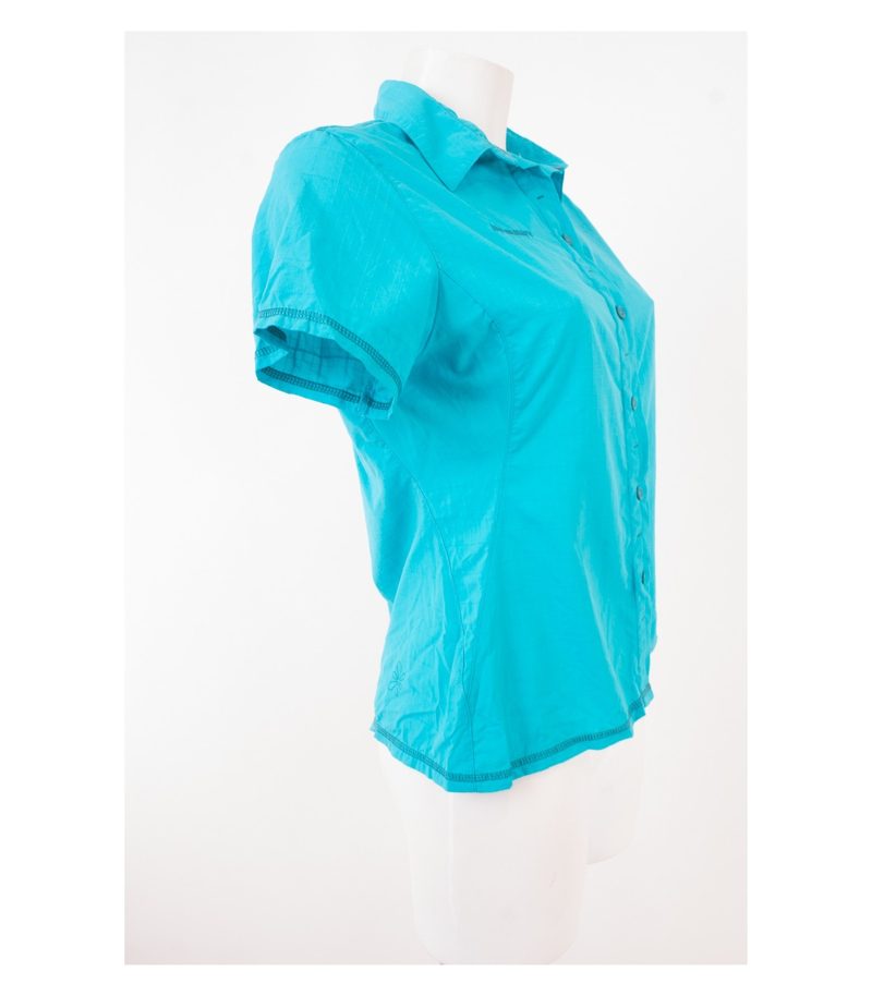 MAMMUT Damen Bluse Freizeitbluse Gr. M Blau – Foto 3