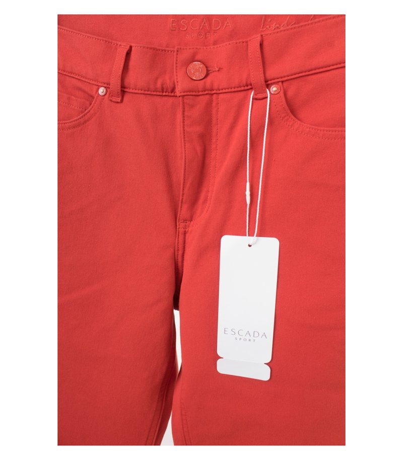 ESCADA SPORT Damen Jeans Hose Lachsrot Gr. DE 34 Neu – Foto 4