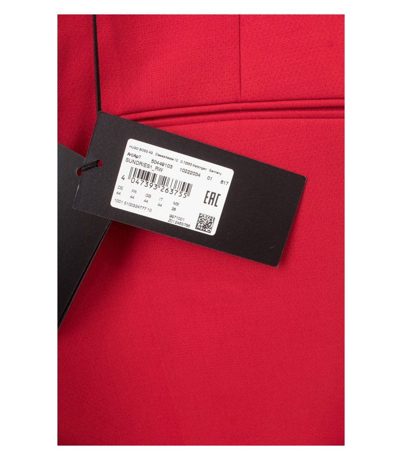 HUGO BOSS Herren Hose SUNDRIES1_RW Gr. 44 Rot Neu – Foto 5