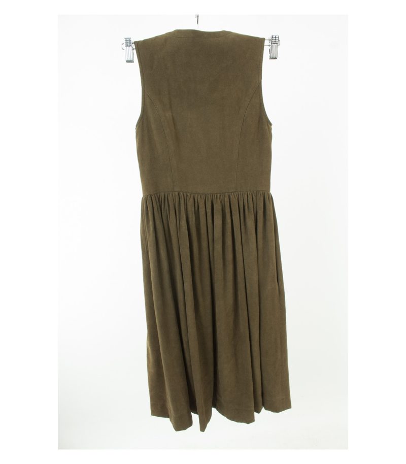 SPORTALM Mädchen - Kleid Trachtenkleid Gr.140 Olivgrün – Foto 2