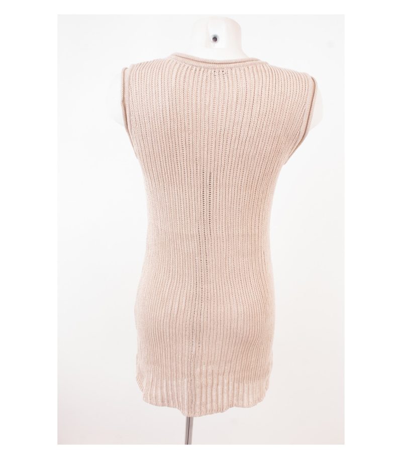 RENE LEZARD Damen Kleid Sommerkleid Gr. S Beige – Foto 4