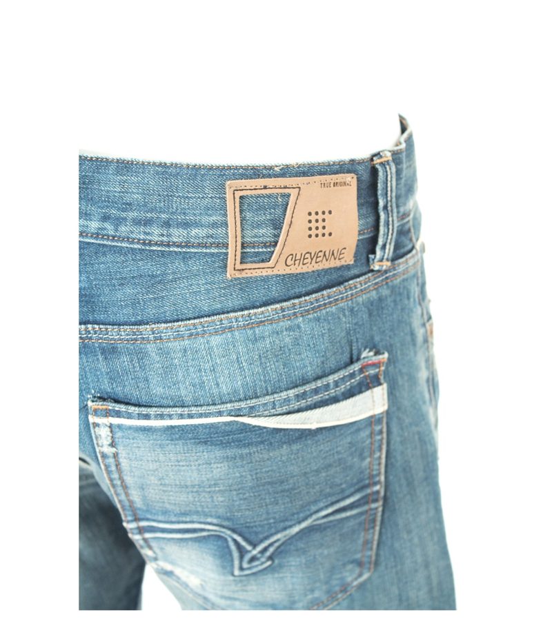 CHEYENNE Herren Jeans Tapered Gr. 32 Denim NEU – Foto 3