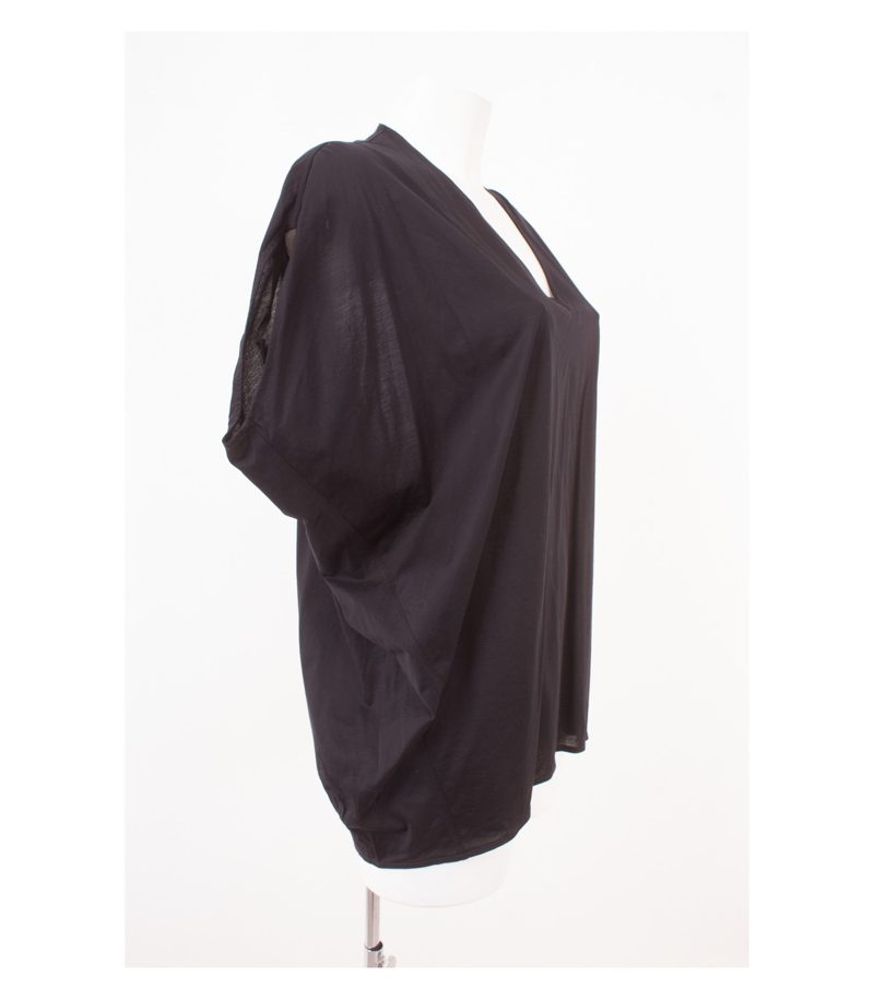 COS Damen T-Shirt Gr. S Schwarz Baumwolle – Foto 2