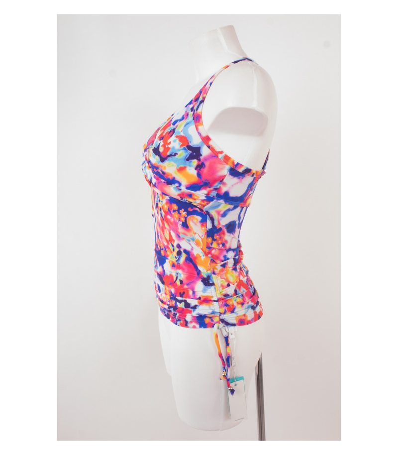 SEAFOLLY Damen Badeanzug Oberteil Top DD/E CUP Gr. 10 DE 36 Mehrfarbig NEU – Foto 3