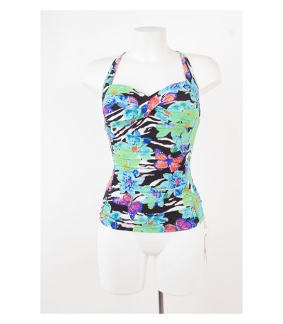 SEAFOLLY Damen Badeanzug Oberteil Top Gr. 10 DE 36 Mehrfarbig NEU