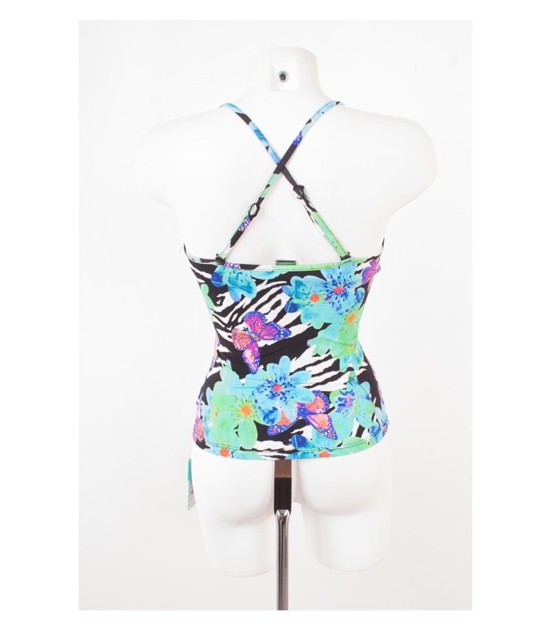 SEAFOLLY Damen Badeanzug Oberteil Top Gr. 10 DE 36 Mehrfarbig NEU – Foto 4