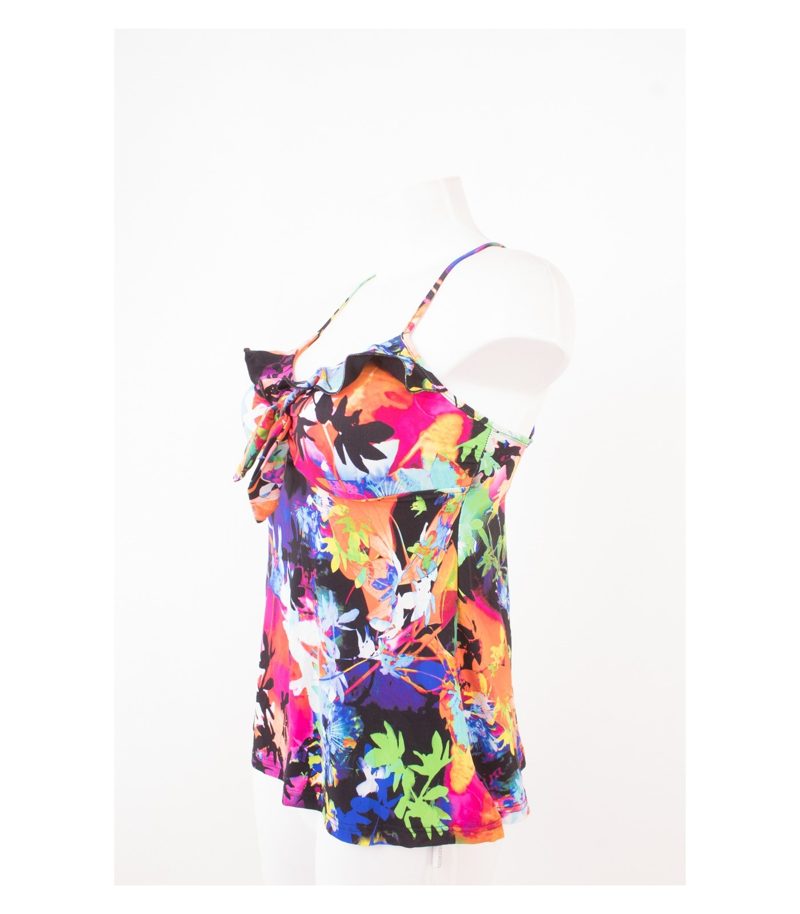 SEAFOLLY Damen Badeanzug Oberteil Top Gr. 10 DE 36 Mehrfarbig NEU – Foto 3
