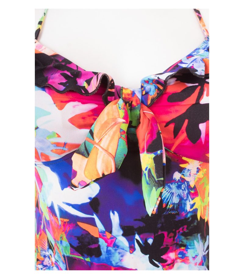SEAFOLLY Damen Badeanzug Oberteil Top Gr. 10 DE 36 Mehrfarbig NEU – Foto 5