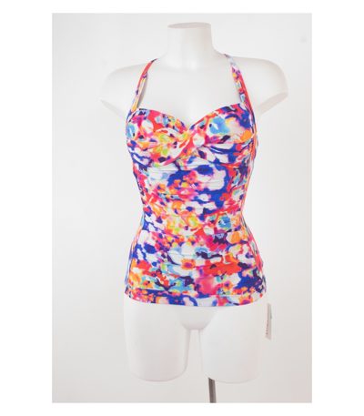 SEAFOLLY Damen Badeanzug Oberteil Top Gr. 10 DE 36 Mehrfarbig NEU