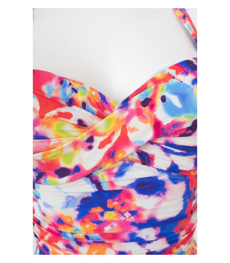 SEAFOLLY Damen Badeanzug Oberteil Top Gr. 10 DE 36 Mehrfarbig NEU – Foto 5