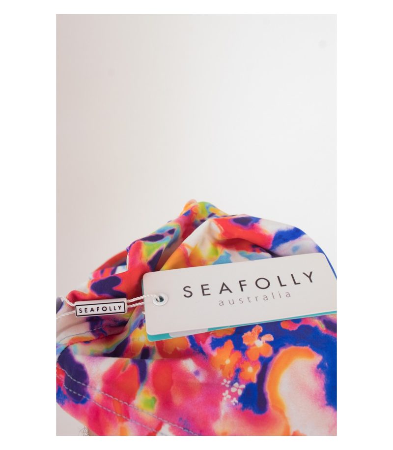 SEAFOLLY Damen Badeanzug Oberteil Top Gr. 10 DE 36 Mehrfarbig NEU – Foto 6