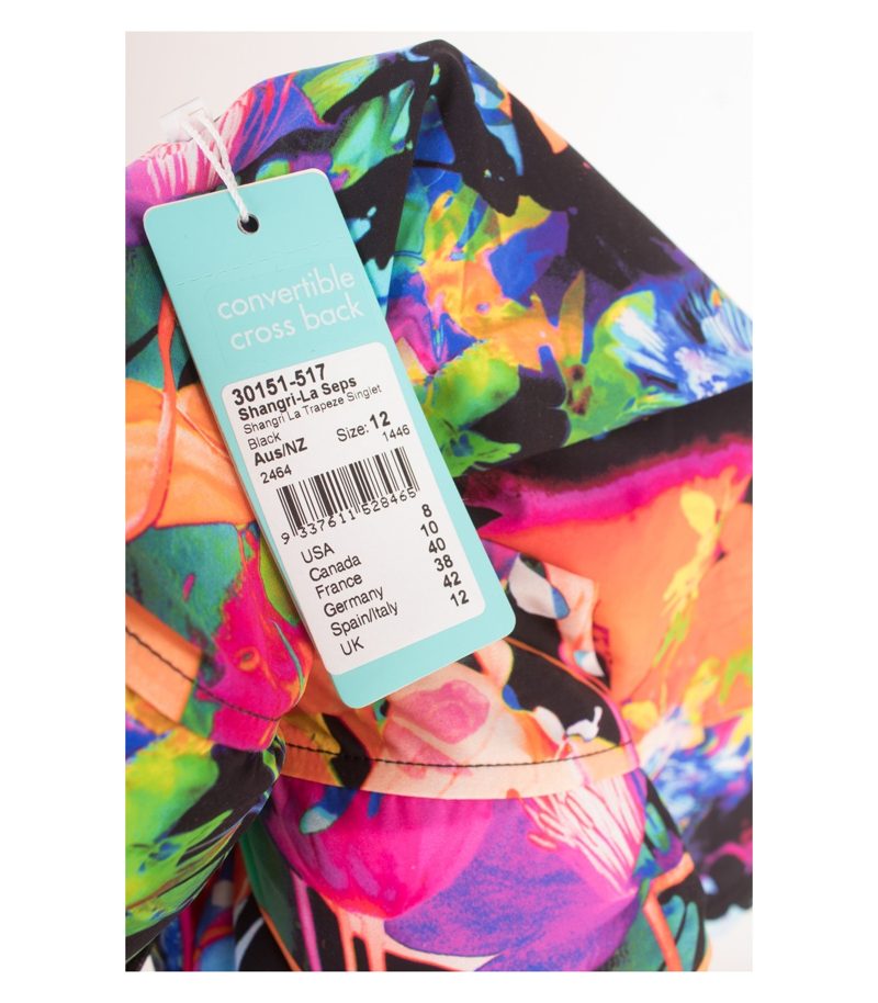 SEAFOLLY Damen Badeanzug Oberteil Top Gr. 12 DE 38 Mehrfarbig NEU – Foto 6