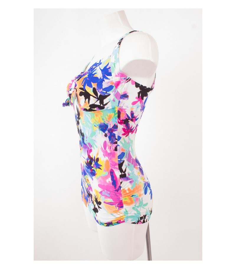 SEAFOLLY Damen Badeanzug Oberteil Top DD CUP Gr. 10 DE 36 Mehrfarbig NEU – Foto 3