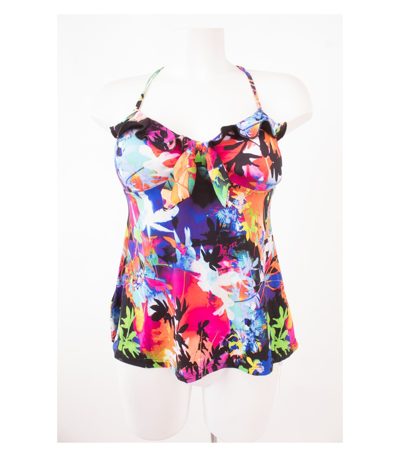 SEAFOLLY Damen Badeanzug Oberteil Top Fit Gr. 10 DE 36 Mehrfarbig NEU