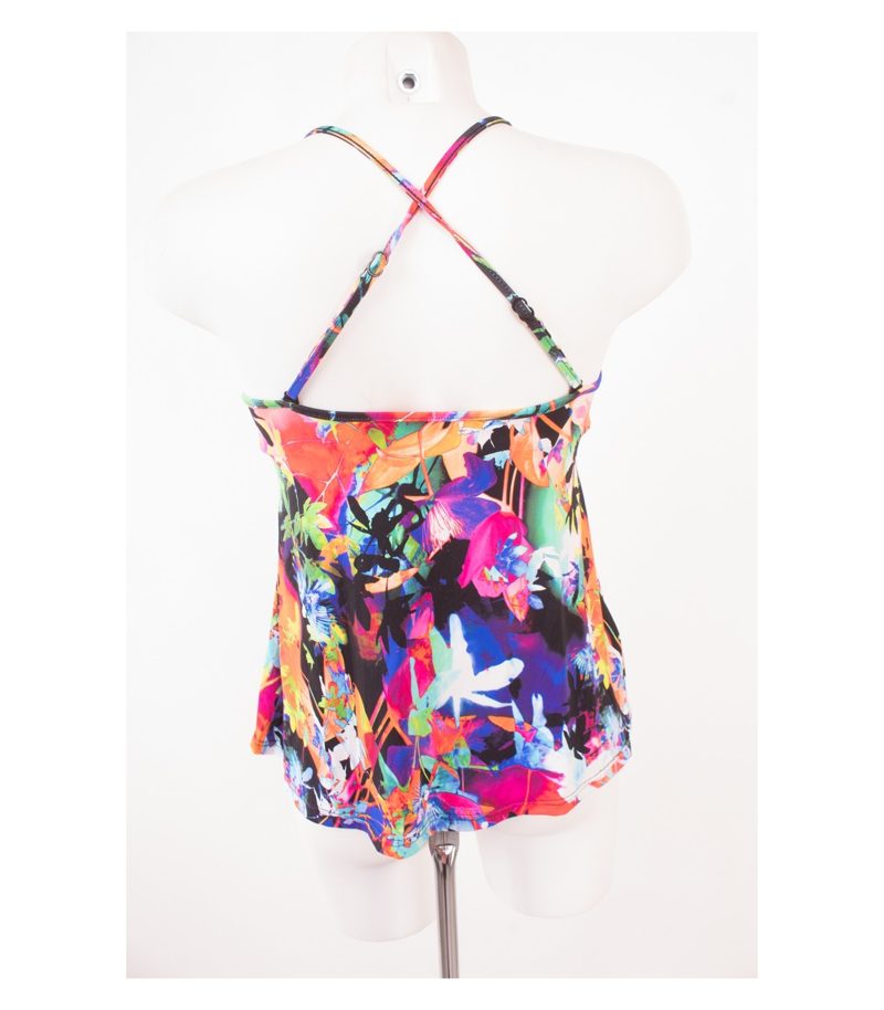 SEAFOLLY Damen Badeanzug Oberteil Top Fit Gr. 10 DE 36 Mehrfarbig NEU – Foto 4