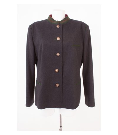 POLDI Prinz Leopold von Bayern Damen Trachten Janker Jacke Gr.DE 48 Reine Wolle