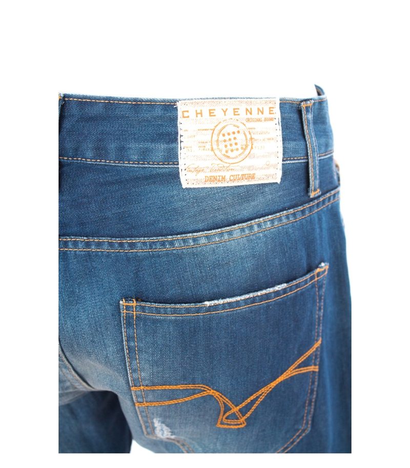 CHEYENNE Herren Jeans Tapered Gr. 32 Denim NEU – Foto 3